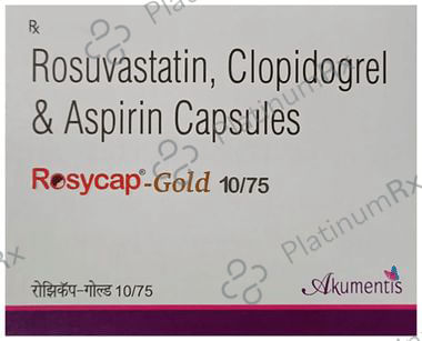 Rosycap Gold 10/75/75mg Capsule 15s