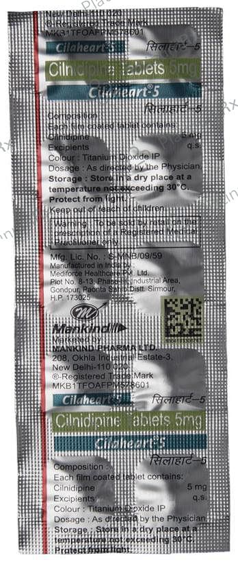 Cilaheart 5 Tablet 10 Tablet