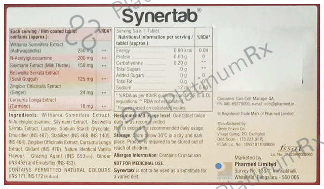 Synertab Tablet 10s