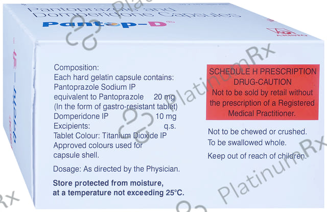 Pantop D 10/20mg Capsule 15s
