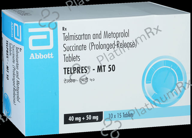 Telpres MT 47.5/40mg Tablet PR 15s