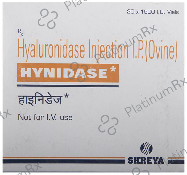 Hynidase 1500IU Injection 1s