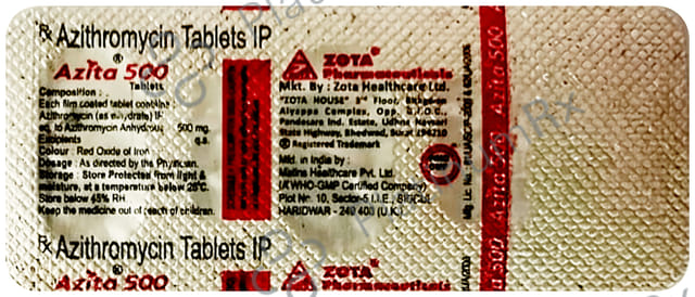 Azita 500mg Tablet 3s