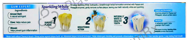 Himalaya Personal Care Himalaya Sparkling White Papaya & Pineapple Enzyme Toothpaste 150gm