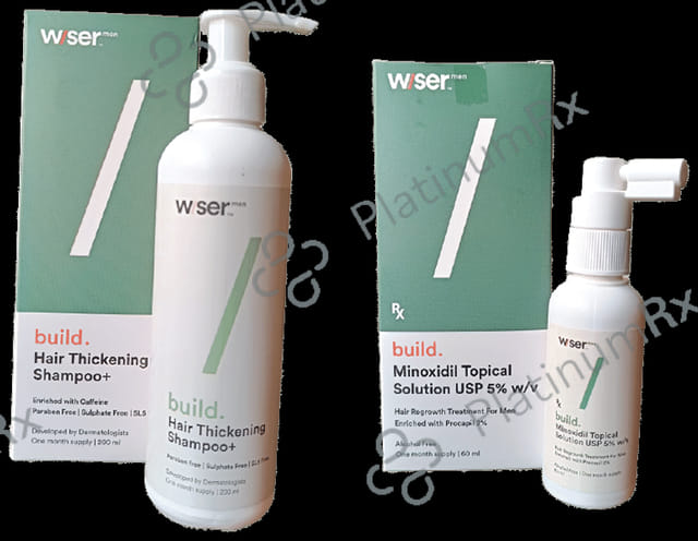 Wiser Build Hair Fall + Regrow Kit 1s