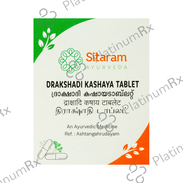 Sitaram Ayurveda Drakshadi Kashaya Tablet