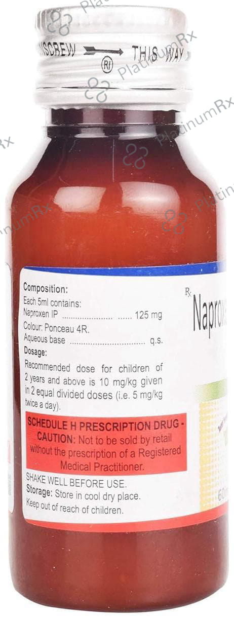 Naprosyn 125mg Oral Suspension 60ml