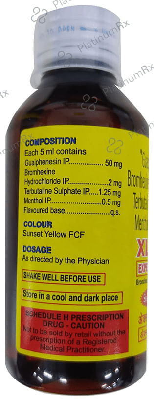 XL 80 Expectorant Sugar Free 100ml