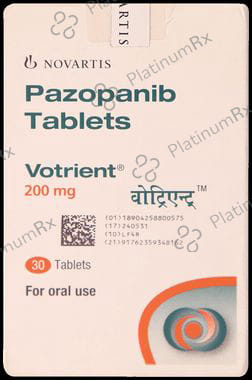 Votrient 200mg Tablet 30s