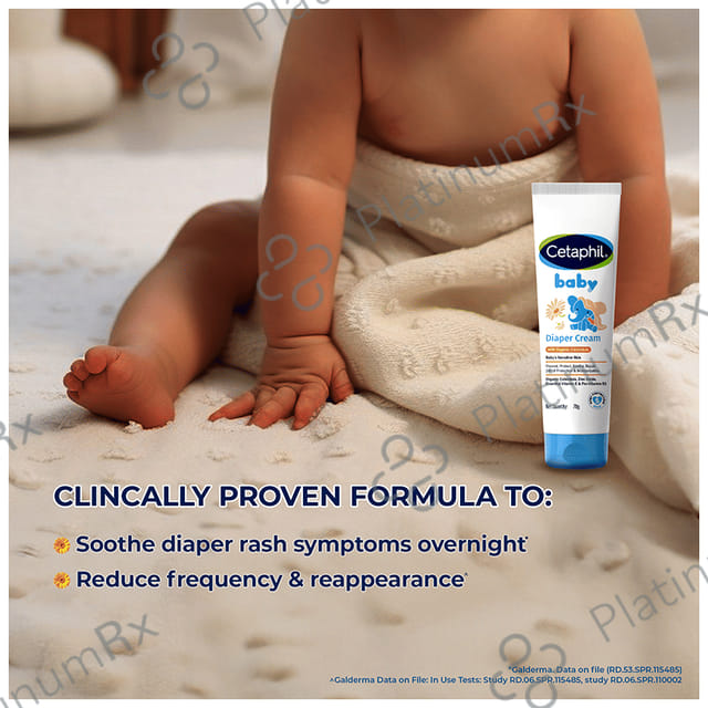 Cetaphil Baby Diaper Cream with Natural Chamomile For Baby's Sensitive Skin 70gm