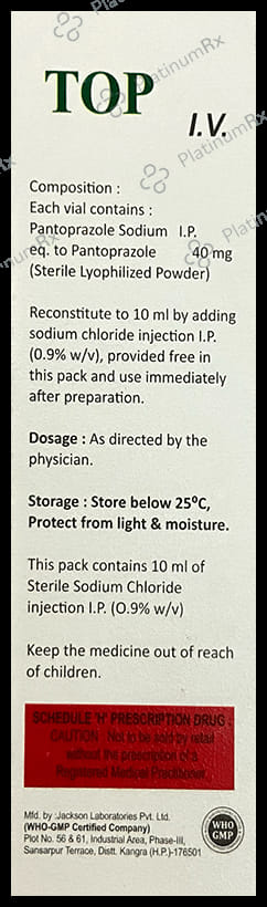 Top I.V. Injection