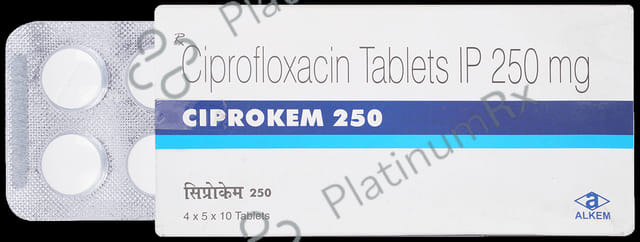 Ciprokem 250mg Tablet
