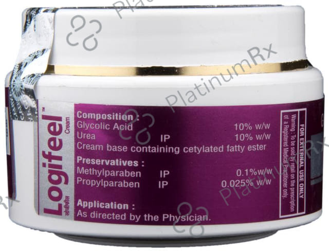 Logifeel Glycolic Acid & Urea Cream 100gm