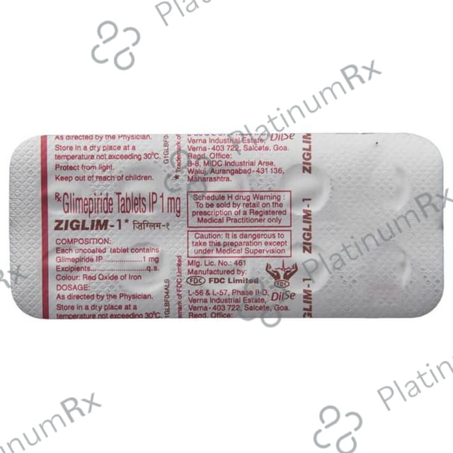 Ziglim 1mg Tablet 10s