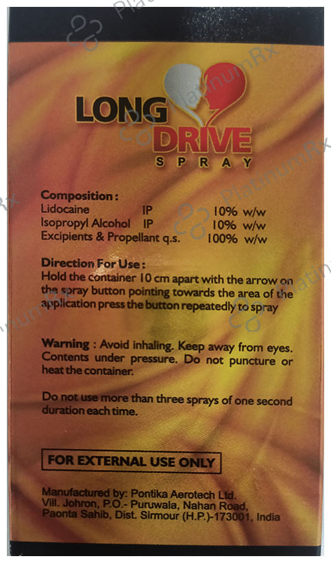 Long Drive 10% Spray 20ml