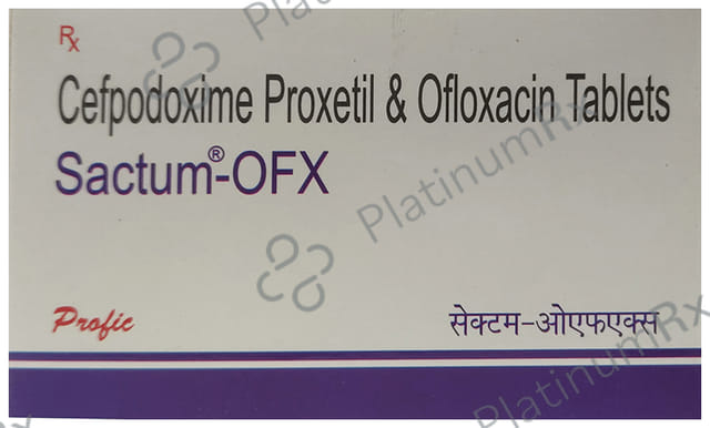 Sactum Ofx 200/200mg Tablet 10s