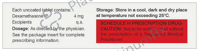 Dexam 4mg Tablet 4s
