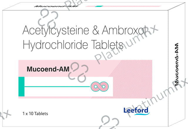 Mucoend AM 300/30mg Tablet 10s