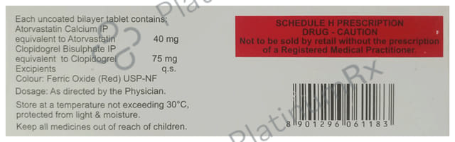 Aztolet 40/75mg Tablet 10s