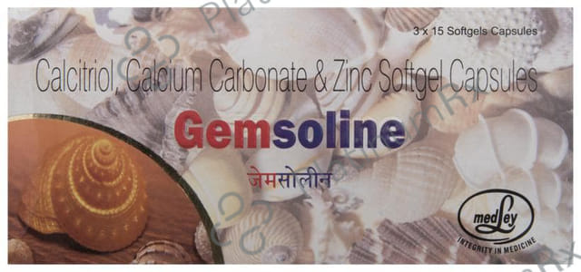 Gemsoline Soft Gelatin Capsule 15s