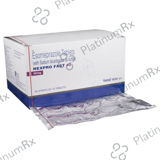Nexpro Fast 40mg Tablet 10s
