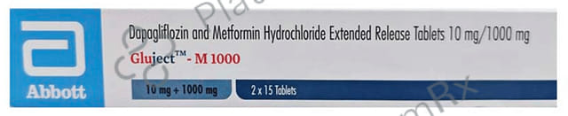 Gluject M 1000/10mg Tablet ER 15s