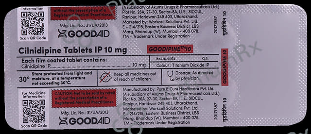 Goodipine 10mg Tablet 10s
