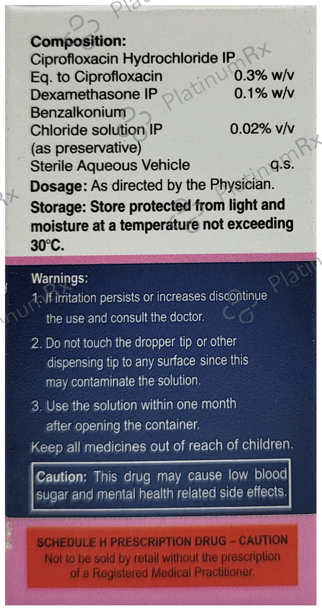 Cipcoz-D Eye/Ear Drops 10 ml