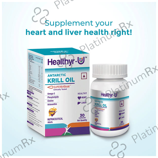 Healthyr U Antarctic Krill Oil Capsule 30s