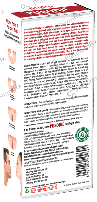 AIMIL Purodil Anti Acne Gel 25gm