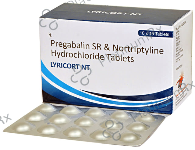 Lyricort NT 10/75mg Tablet SR 15s