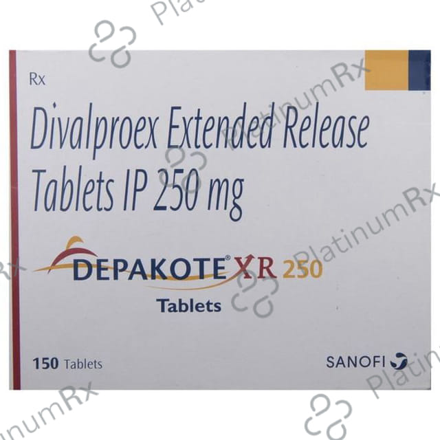 Depakote XR 250mg Tablet 15s