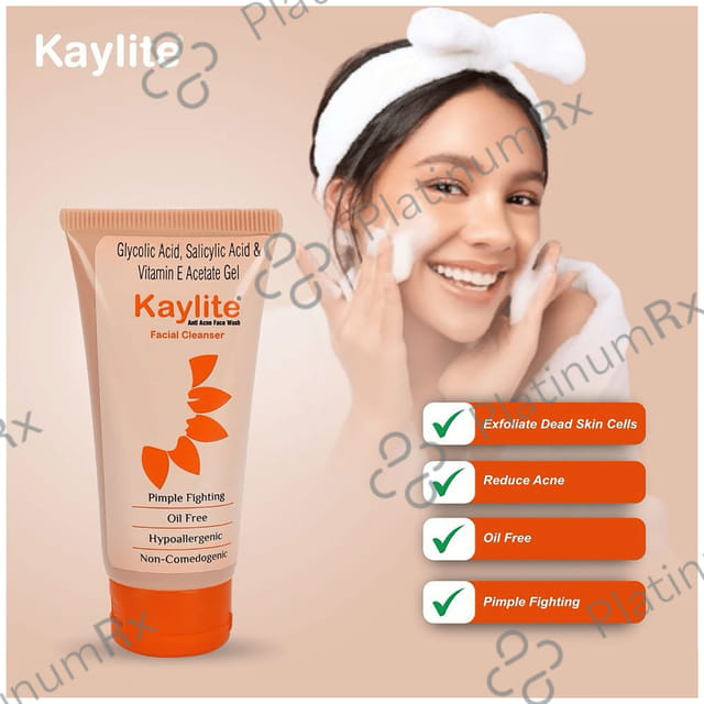 Kaylite Anti Acne Face Wash Facial Cleanser