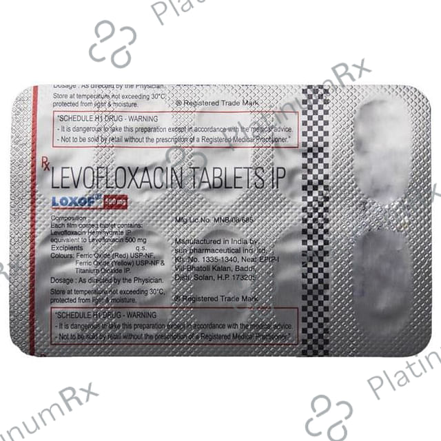 Loxof 500mg Tablet 10s