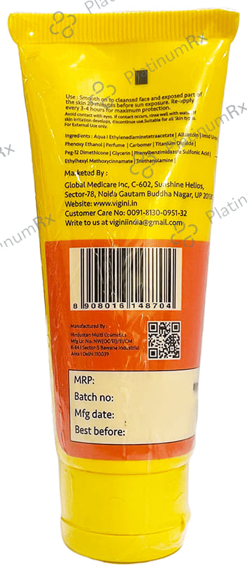 Dermistry Ultra Lite Matte Finish Sunscreen SPF 50 Cream 50ml