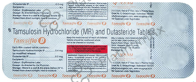 Tamsiflo D 0.4/0.5mg Tablet 10s