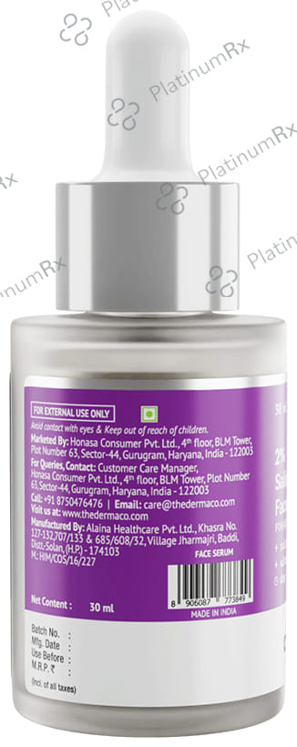The Derma Co 2% Salicylic Acid Face Serum 30 ml