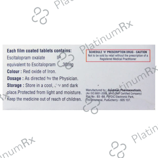 Pridep S 30mg Tablet