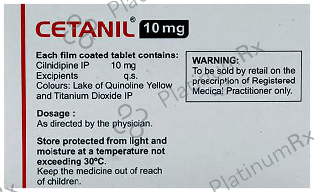 Cetanil 10mg Tablet 15s
