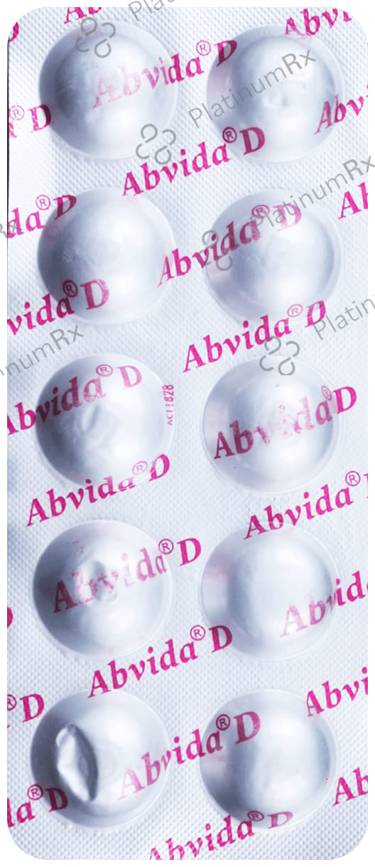 Abvida D 10/100mg Tablet SR 10s