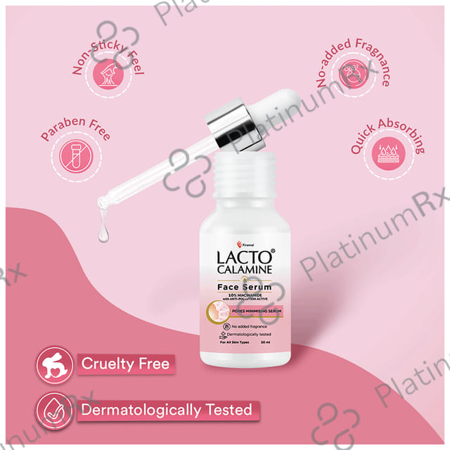 Piramal Lacto Calamine 10% Niacinamide Face Serum