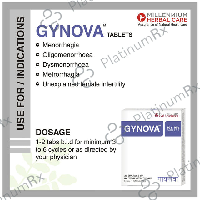 Millennium Herbal Care Gynova Tablet