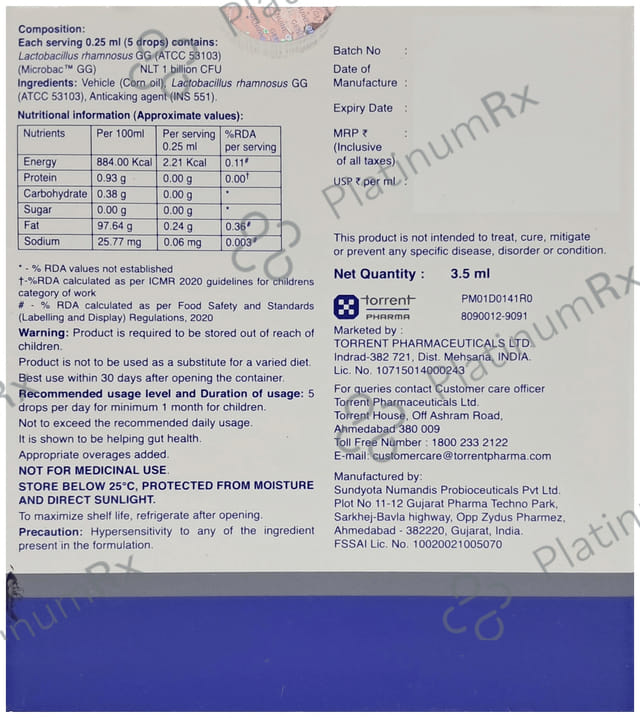 Vizylac GG 6B Oral Drop 3.5ml