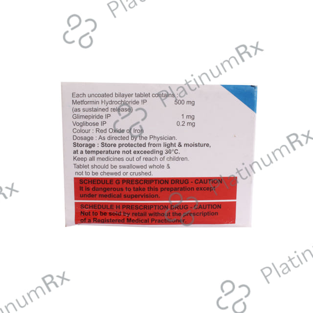 Yogamet GMP 1/500/15mg Tablet 10s