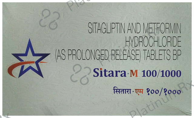 Sitara M 100/1000mg Tablet ER 10s