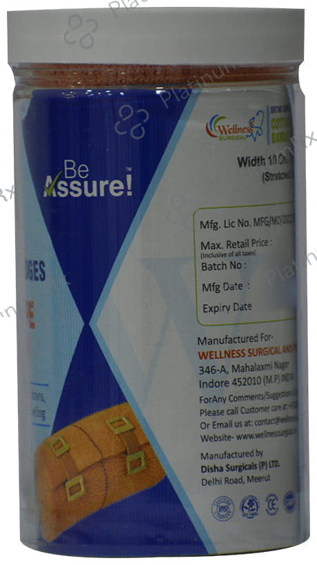 Wellness Surgical Ortho Care Fast Edges Cotton Crepe Bandage