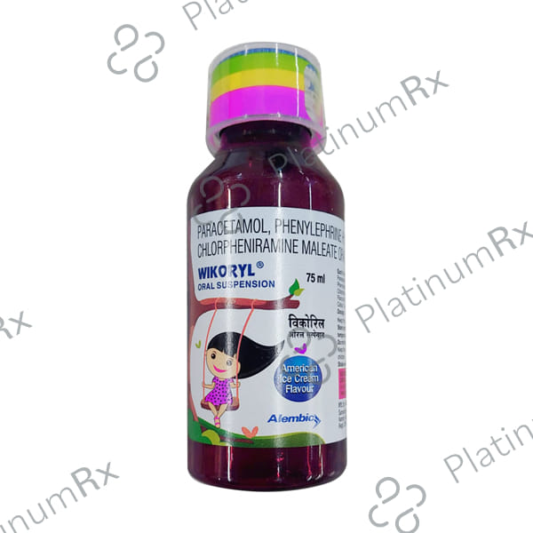 Wikoryl Oral Syrup 75ml