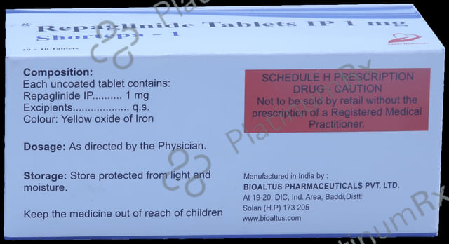 Shortepa 1mg Tablet 10s