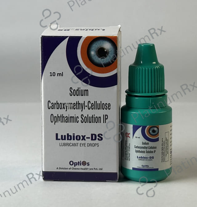 Lubiox DS Lubricant Eye Drops 10ml