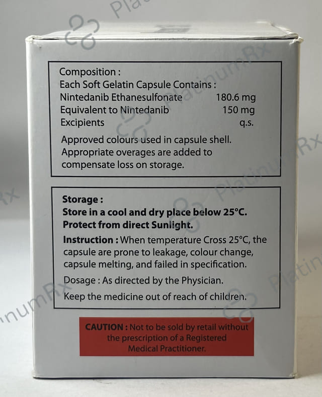 Nindacap 150mg Capsule 10s